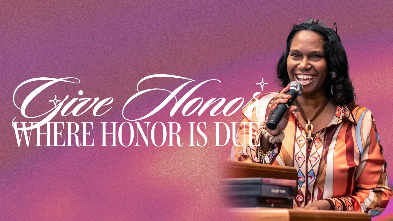 Give honor where honor is due part one elder sydelle youtube