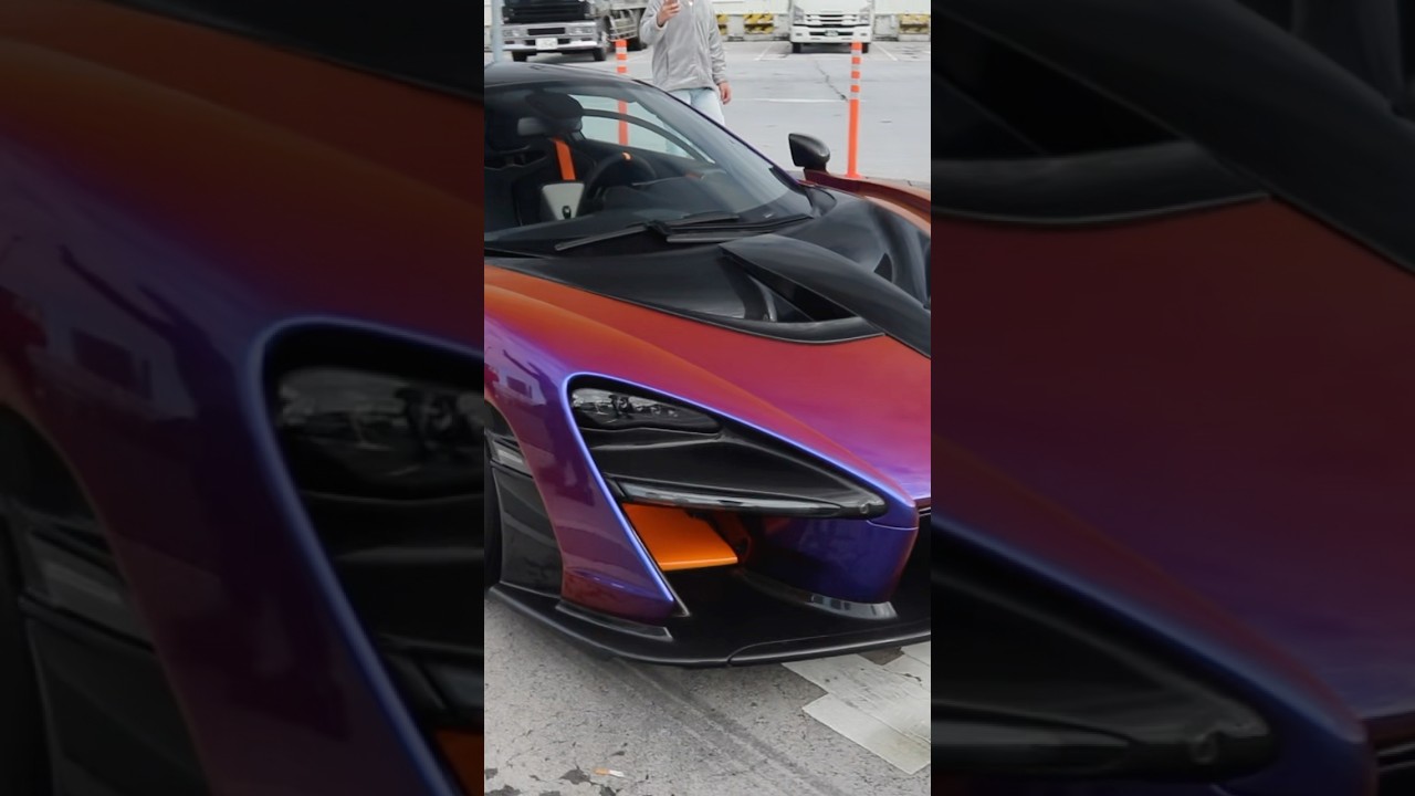 マクラーレンセナ現る‼︎ Color shifting Maclaren Senna at Tokyo