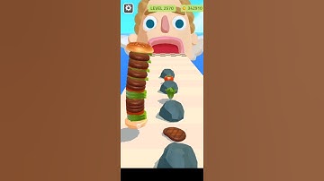 Sandwich Runner Walkthrough All Gameplay Android and IOS level Max #gaming #sandwichrunner