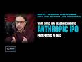 Live: The Real Reason Anthropic Is Racing To IPO — Dennard Scaling, LLM Plateau, SLMs
