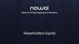 NOWOI - Shareholders Equity