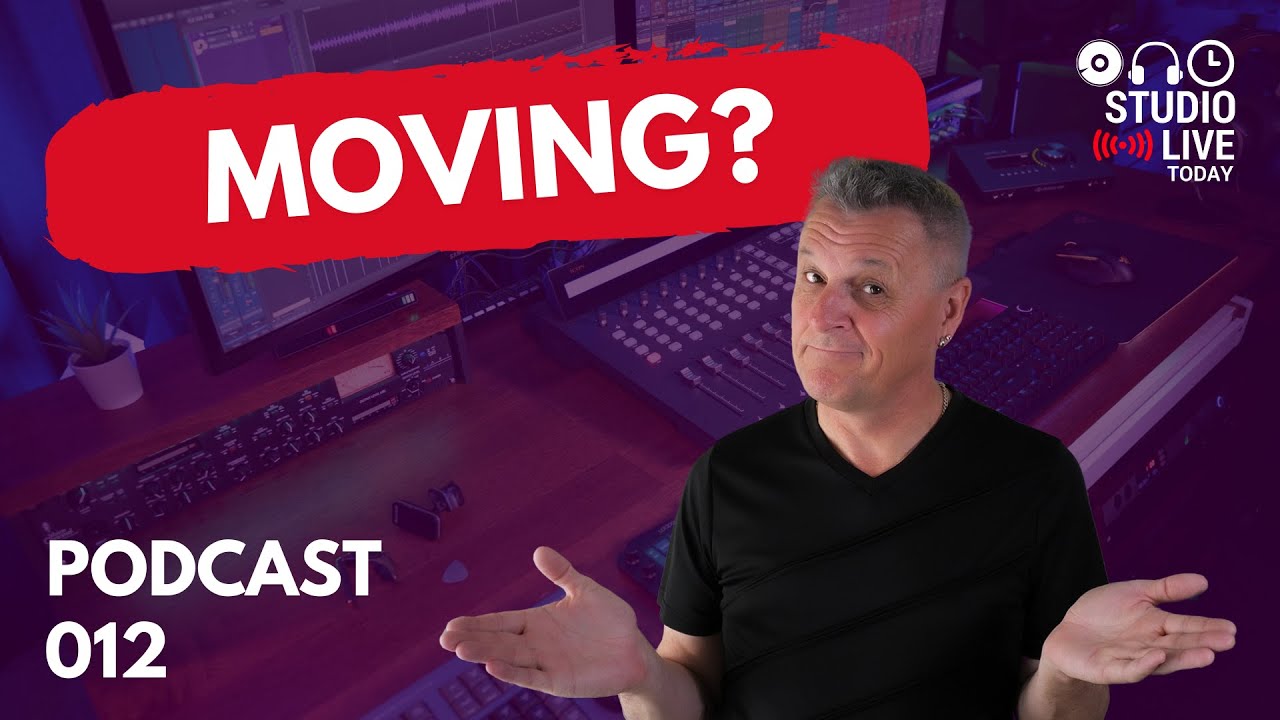 Relocating Your Studio feat. Creative Sauce Studio Live Today Podcast