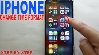 ✅  How To Change The Time Format In iPhone 🔴