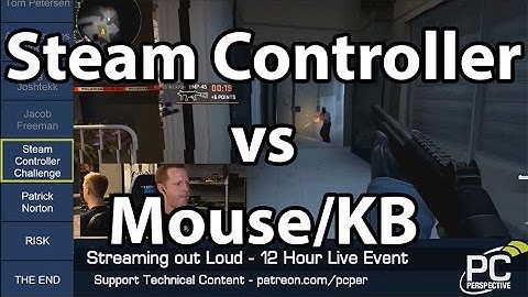 Steam Controller vs. Mouse/KB Challenge