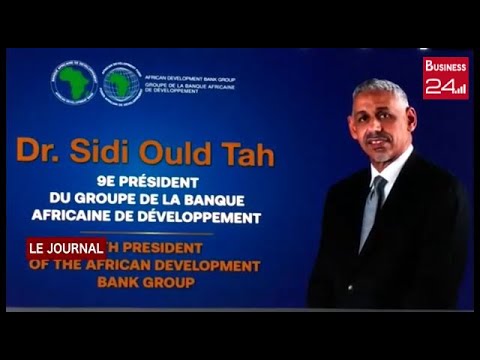 BAD Le Nouveau Président Dr Sidi Ould Tah Prête Serment 