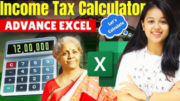 How to Make an Income Tax Calculator in Excel? | New Tax Regime 2025-26