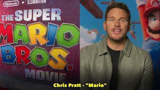 Chris Pratt The Super Mario Bros. Movie in The Interview