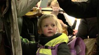 Flash mob in the Copenhagen Metro. Copenhagen Phil playing Peer Gynt.