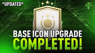 Base Icon Upgrade SBC Completed (UPDATED) Tips & Cheap Method - Fifa 21