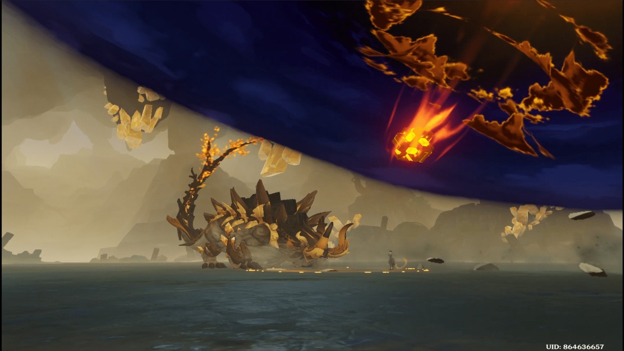 山岳は崩れ（ライアー）