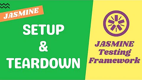 33. Setup and Teardown Life cycle Methods for Suites in JavaScript Testing - Jasmine Testing