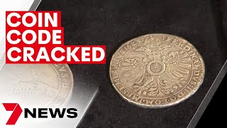 14-year-old boy deciphers uncrackable secret code hidden on new 50 cent coin | 7NEWS