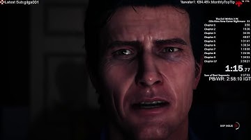 The Evil Within 2 Speedrun Nightmare New Game 2:49:25 (Former World Record)