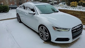 S6 V8 Turbo - Cold Start - Sport Exhaust X-Pipe & Resonator Delete + "Top Speed" Run!!