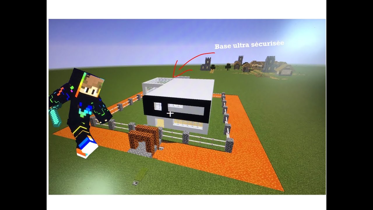 TUTO faire une base ultra sécurisée sur minecraft - YouTube