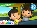Canção de ônibus escolar | Canção do sorvete | NOVO DESENHO! | Desenhos Animados | Little Baby Bum
