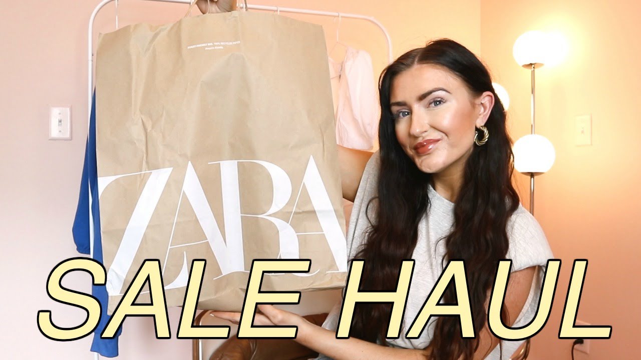 ZARA SUMMER SALE TRY ON HAUL || Sarah Belle