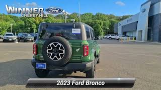 Certified 2023 Ford Bronco Outer Banks, Cherry Hill, NJ T16509 Winner Ford Cherry Hill