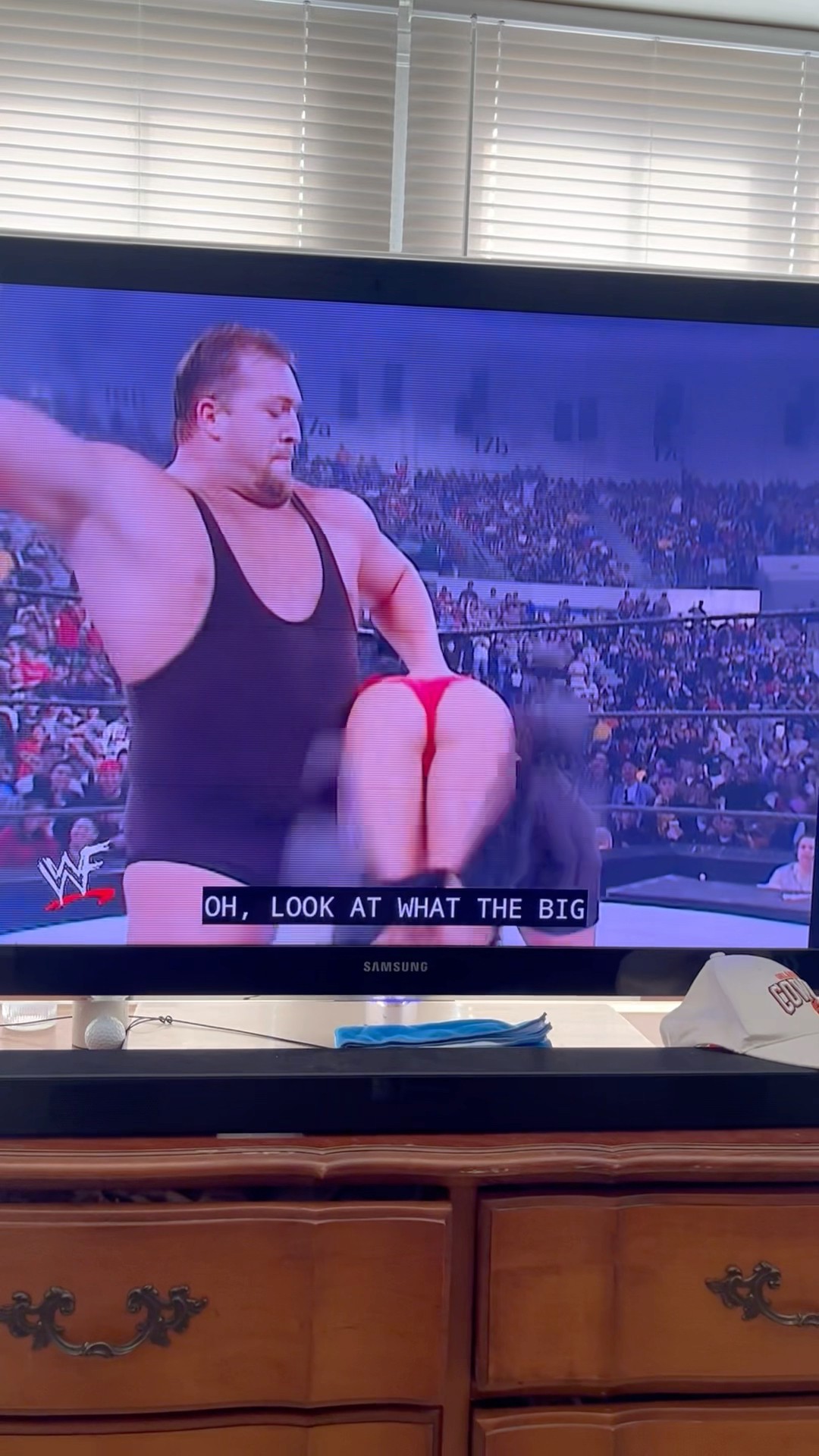 NAHH!! BIG SHOW WAS WILD AF FOR THIS!! 💀💀 #wrestling #bigshow #wwe #attitudeera