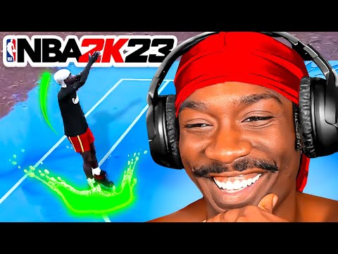 BruceDropEmOff Plays NBA 2K23 For FIRST Time..
