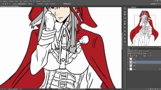 Fire Emblem Fates - Velouria Speedrawing