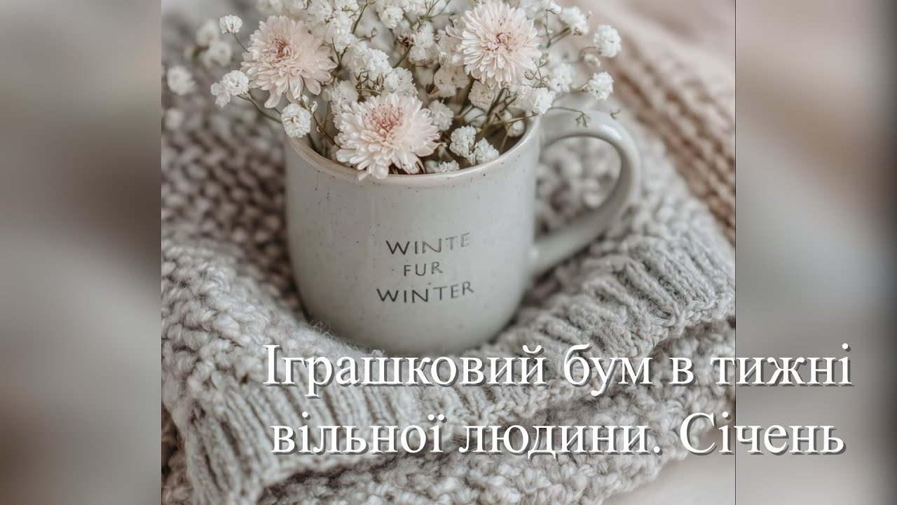 Іграшковий бум в тижні вільної людини. Січень