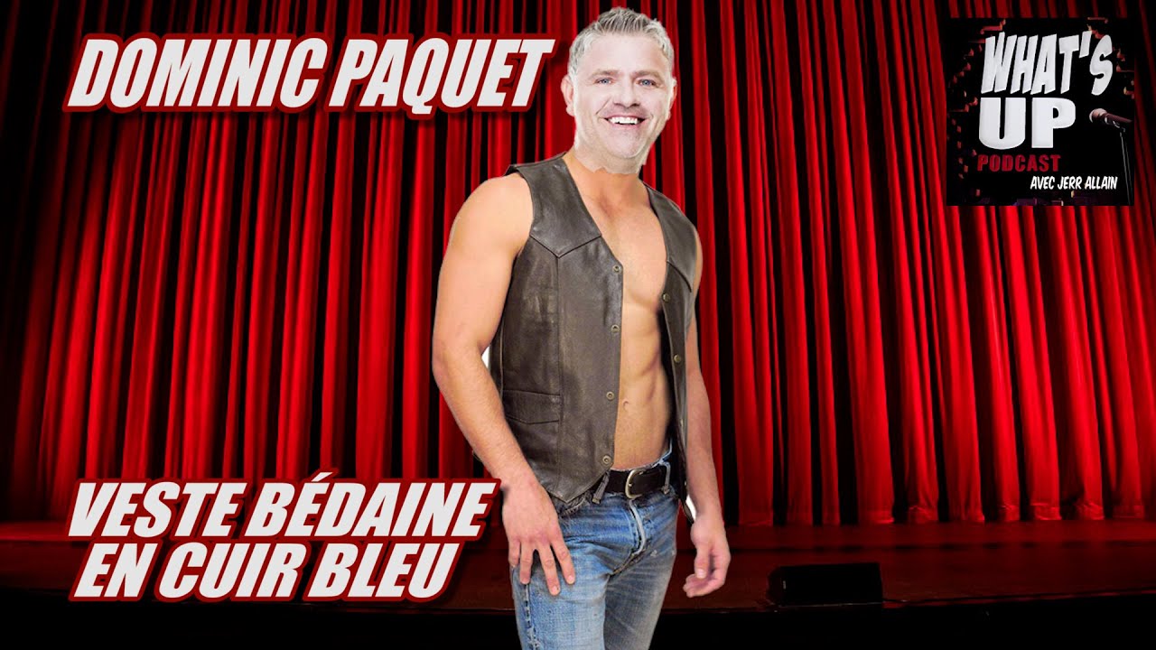 Veste bédaine en cuir / Dominic Paquet / Whats Up Clip