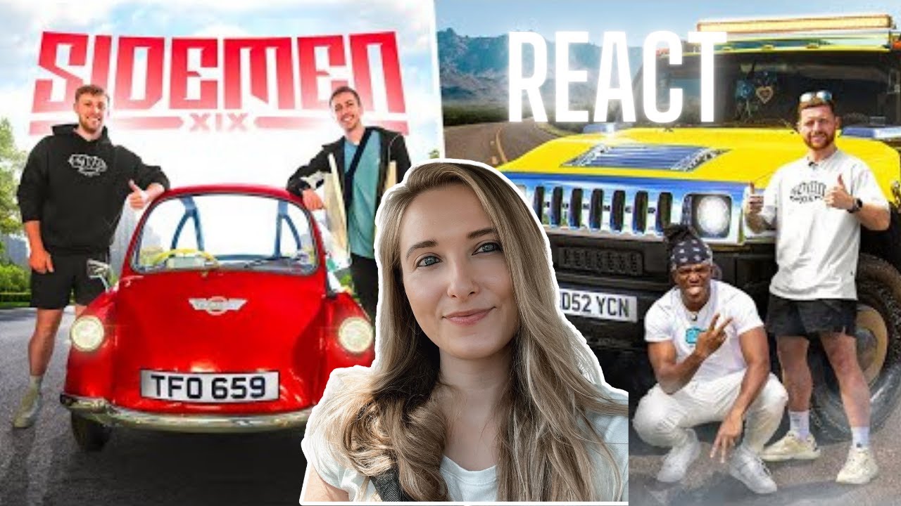 REACTING TO SIDEMEN ROAD TRIP: WORLD'S SMALLEST VS BIGGEST CAR