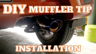 VLOG 16 | DIY Muffler Tip Installation for Toyota Wigo • Bahitee Vlogs