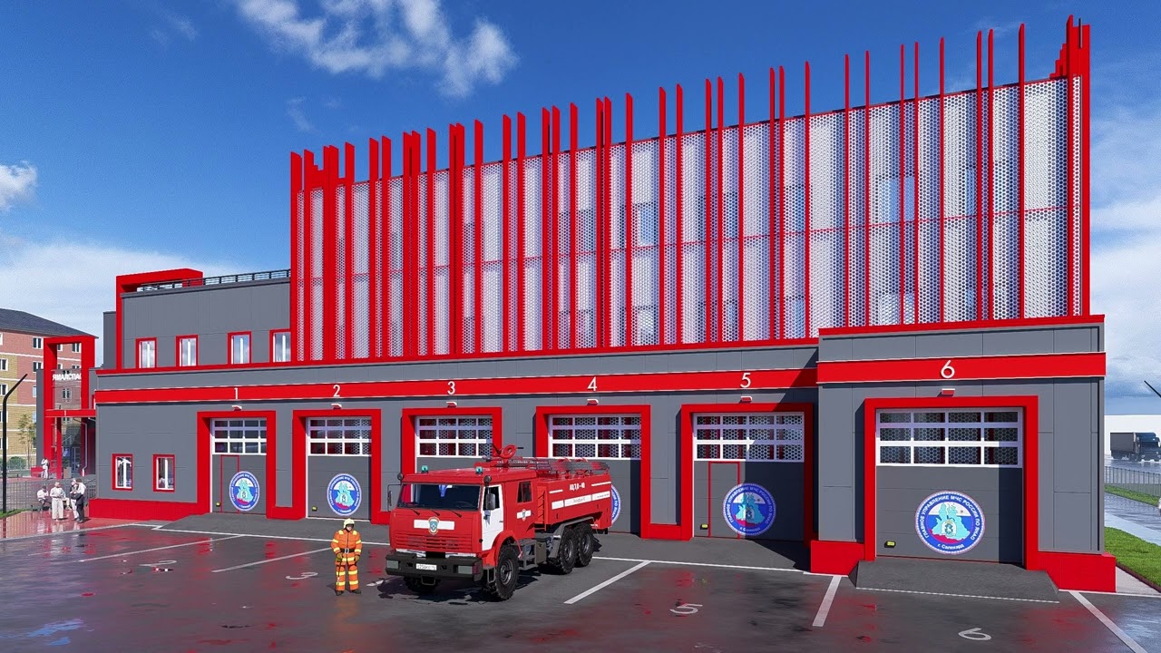 Работа над фасадами