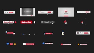 Youtube Subscriber Pack After Effects Templates
