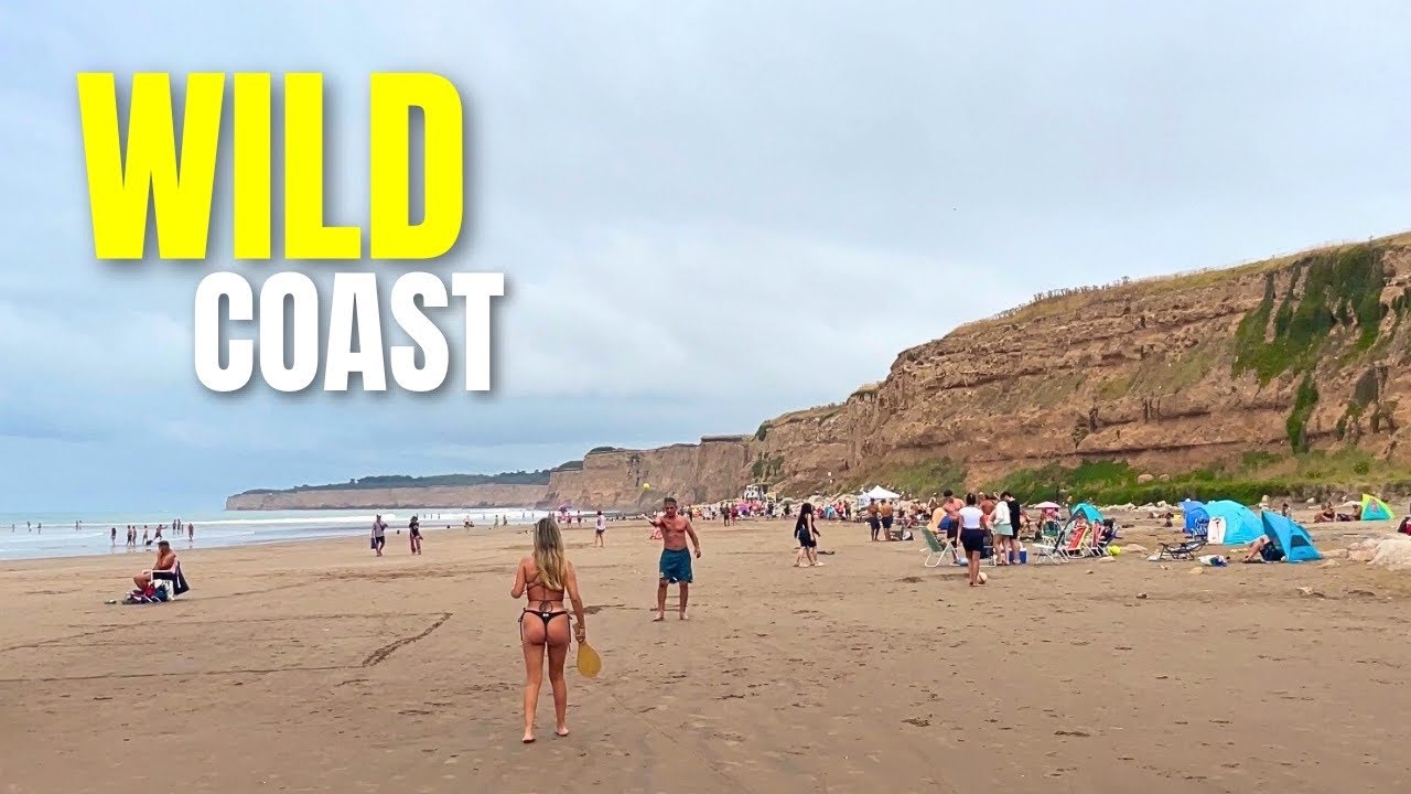 [4K] Scenic Cliffside Walk in Argentina 🇦🇷 | Coastal Views