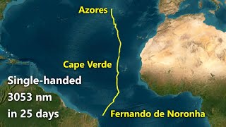 Ep 35: Sailing singlehanded from the Azores to Brasil