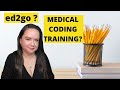 Ed2go for medical billing and coding training