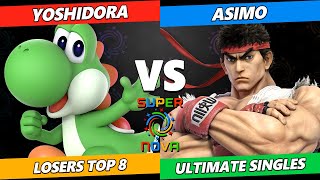Supernova 2024 TOP 8 - Yoshidora (Yoshi) Vs. Asimo (Ryu) Smash Ultimate Tournament