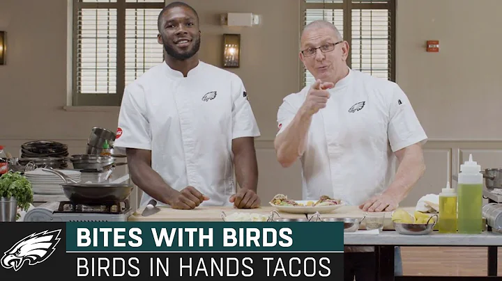 Nelson Agholor & Robert Irvine Prepare Bird in the Hand Tacos | Bites with Birds