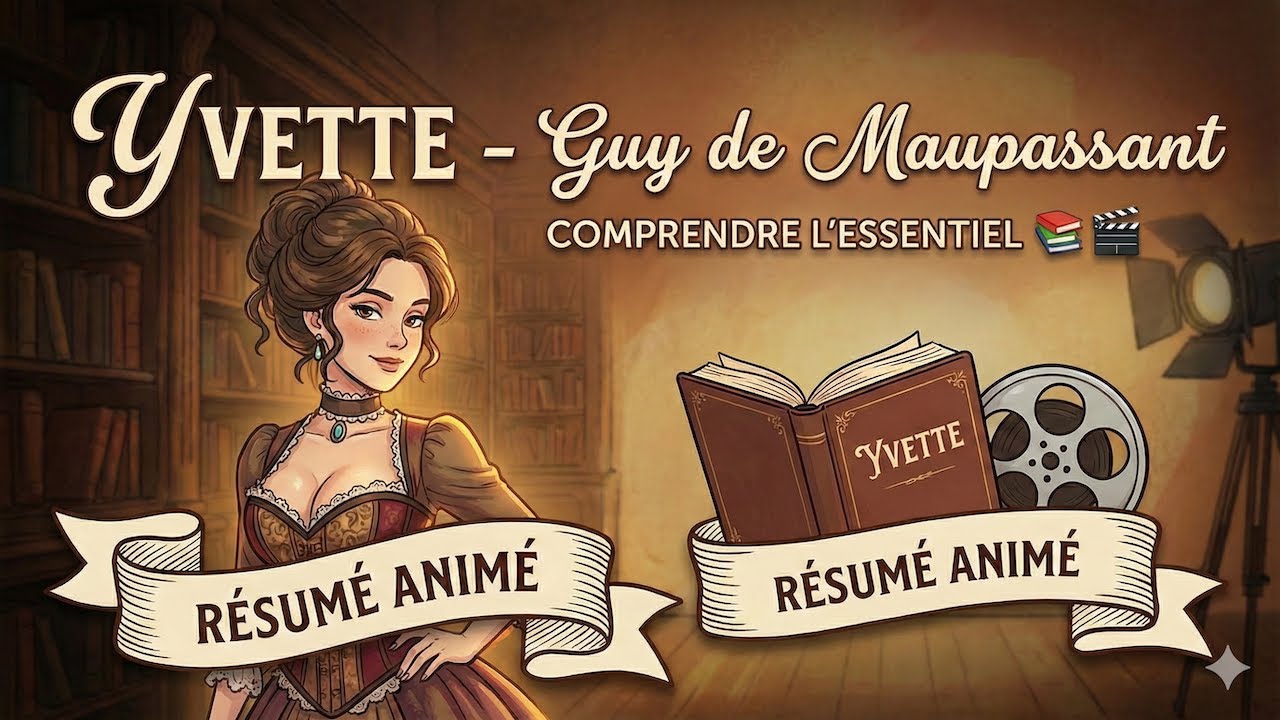 Yvette - Guy de Maupassant | Résumé animé pour comprendre l’essentiel 📚🎬