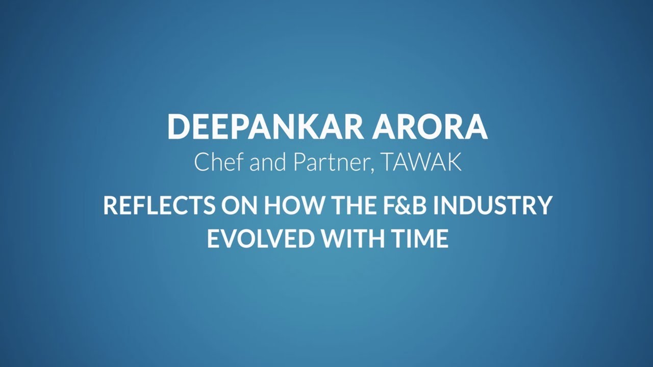 Deepankar Arora Shares with Franchise India, about the evolution of F&B industry successful synonym