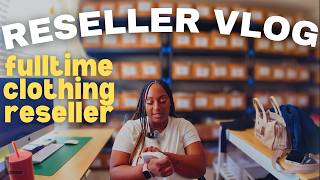 RESELLER VLOG: I've been burnt out and making so many mistakes + what sold & thrifting + more