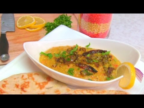 Masoor Dal Fry Recipe Video By Bhavna Lentil Curry-11-08-2015