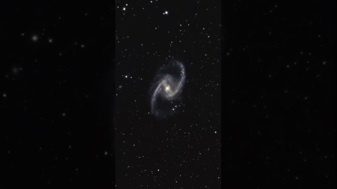 Zooming into the spiral galaxy also known as NGC 1365