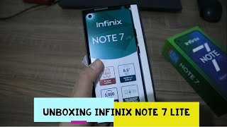 Unboxing Infinix Note 7 Lite