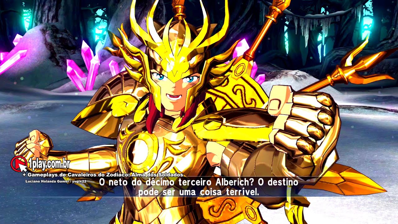 CDZ: Alma dos Soldados! Dohko de Libra (Mestre Ancião / Armadura Divina) vs. Alberich Guerreiro Deus