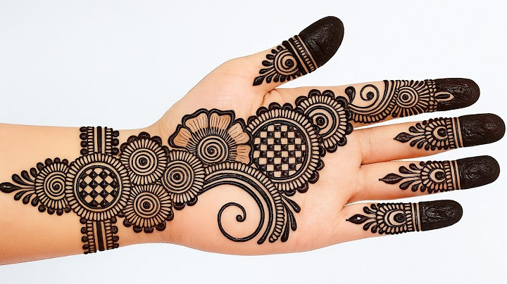 Simple mehndi design front hand | arabic mehndi design | easy mehndi designs| mehandi| mehandidesign