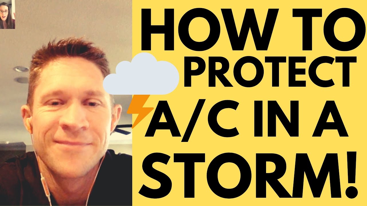How to Protect Your Air Conditioner in a Storm [POWER OUTAGE] YouTube