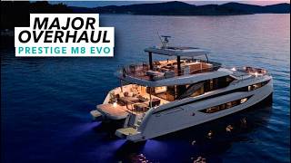 Prestige flagship given a major overhaul! | M8 EVO | Motor Boat & Yachting