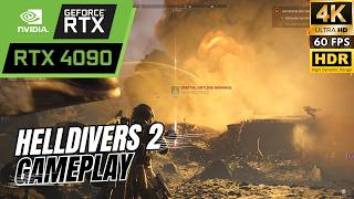 YOLO!! HELLDIVERS 2 Gameplay | RTX 4090 | 4K UltraHD HDR 60fps | Max Graphics | PC - No Commentary
