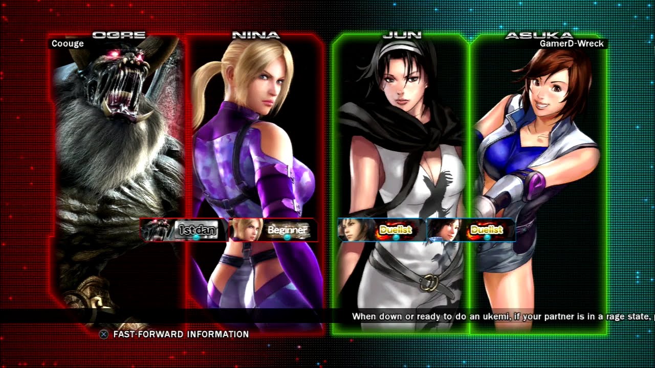 55 - Tekken Tag Tournament 2 - Coouge (Ogre/Nina) vs GamerD-Wreck