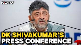WATCH LIVE: Karnataka CM DK Shivakumar addresses Press conference | Karnataka News | Congress