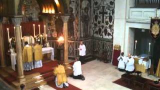 Video thumbnail of "CONSECRATION - PATER NOSTER Pontifical Traditional Latin Mass - Amsterdam"
